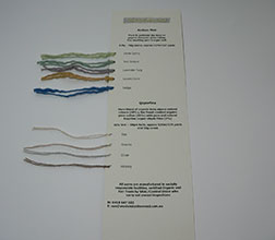 Organic Cotton Yarn Card